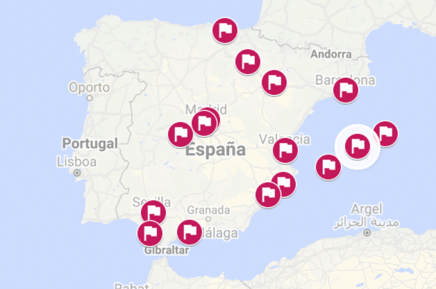 Localidades donde hemos realizado trabajos